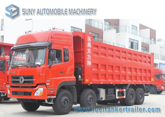 40 Ton 50 Ton 60 Ton Dongfeng Heavy Duty Dump Truck 8*4 Rubbish Collection Truck 4 Axles 340 Hp