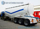 Aluminum / Mild Steel Cement Powder Dry Bulk Tank Trailer 40m3