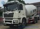 White Concrete Mixing Transport Truck 8 Cubic Meter SHACKMAN 6X4 Truck